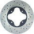 127.40022L by CENTRIC - Slotted Drilled Rotor