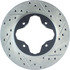 127.40022L by CENTRIC - Sport Drilled & Slotted Rotor, Left