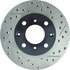 127.40023L by CENTRIC - Slotted Drilled Rotor