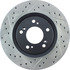 127.40048R by CENTRIC - Sport Drilled & Slotted Rotor, Right