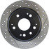 127.40052L by CENTRIC - Slotted Drilled Rotor