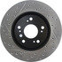 127.40057R by CENTRIC - Slotted Drilled Rotor