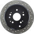 127.40059R by CENTRIC - Slotted Drilled Rotor