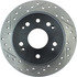 127.40058R by CENTRIC - Slotted Drilled Rotor