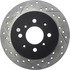 127.40060R by CENTRIC - Slotted Drilled Rotor