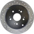 Centric 127.40063CL Disc Brake Rotor Sportstop Cryo Drilled & Slotted Rotor, Left