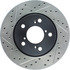 127.40064R by CENTRIC - Slotted Drilled Rotor