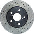 127.40064L by CENTRIC - Slotted Drilled Rotor