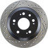 127.40067R by CENTRIC - Slotted Drilled Rotor