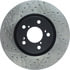 127.40071CR by CENTRIC - Sportstop Cryo Drilled & Slotted Rotor, Right