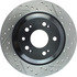 127.40074L by CENTRIC - Slotted Drilled Rotor