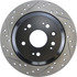 127.40077R by CENTRIC - Slotted Drilled Rotor