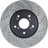 127.40080L by CENTRIC - Slotted Drilled Rotor