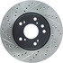 127.40084R by CENTRIC - Sport Drilled & Slotted Rotor, Right