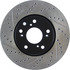 127.40086R by CENTRIC - Slotted Drilled Rotor