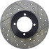 127.42004L by CENTRIC - Slotted Drilled Rotor