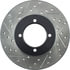 Centric 127.42011CR Disc Brake Rotor Sportstop Cryo Drilled & Slotted Rotor, Right