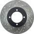 127.42011R by CENTRIC - Slotted Drilled Rotor