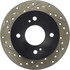 127.42016R by CENTRIC - Slotted Drilled Rotor