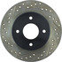 127.42021R by CENTRIC - Slotted Drilled Rotor