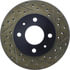 Centric 127.42035L Disc Brake Rotor Slotted Drilled Rotor