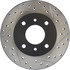 Centric 127.42041CL Disc Brake Rotor Sportstop Cryo Drilled & Slotted Rotor, Left