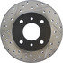 127.42041R by CENTRIC - Slotted Drilled Rotor