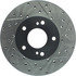 127.42043L by CENTRIC - Sport Drilled & Slotted Rotor, Left