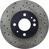 127.42056R by CENTRIC - Slotted Drilled Rotor