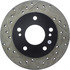 127.42057R by CENTRIC - Slotted Drilled Rotor