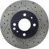 127.42056L by CENTRIC - Slotted Drilled Rotor