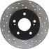 127.42059L by CENTRIC - Slotted Drilled Rotor