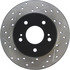 127.42059R by CENTRIC - Slotted Drilled Rotor