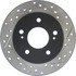 127.42062L by CENTRIC - Slotted Drilled Rotor