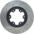 127.42068R by CENTRIC - Slotted Drilled Rotor