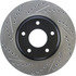 127.42070R by CENTRIC - Slotted Drilled Rotor