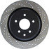 127.42093L by CENTRIC - Slotted Drilled Rotor
