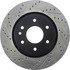 127.42094R by CENTRIC - Slotted Drilled Rotor