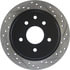 Centric 127.42073CL Disc Brake Rotor Sportstop Cryo Drilled & Slotted Rotor, Left