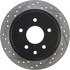 127.42073R by CENTRIC - Slotted Drilled Rotor