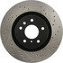 127.42076L by CENTRIC - Slotted Drilled Rotor
