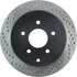 127.42078R by CENTRIC - Slotted Drilled Rotor