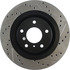 127.42080CL by CENTRIC - Sportstop Cryo Drilled & Slotted Rotor, Left