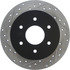 127.42081R by CENTRIC - Slotted Drilled Rotor