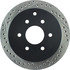 127.42087R by CENTRIC - Slotted Drilled Rotor