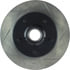 Centric 126.62035CSL Disc Brake Rotor and Hub Assembly Cryo Sport Slotted Rotor, Left