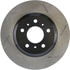 Centric 126.62098CSL Disc Brake Rotor Cryo Sport Slotted Rotor, Left