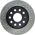 127.33129R by CENTRIC - Slotted Drilled Rotor