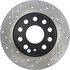 127.33131CR by CENTRIC - Sportstop Cryo Drilled & Slotted Rotor, Right