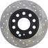 127.33131CL by CENTRIC - Sportstop Cryo Drilled & Slotted Rotor, Left